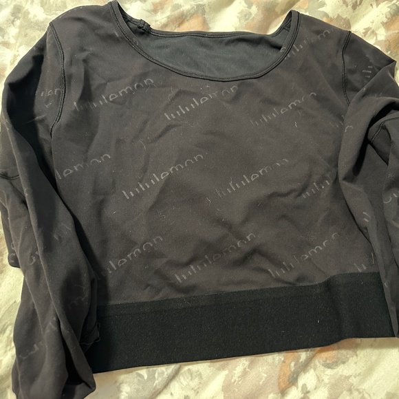 lululemon athletica Tops - Wunder Train Cropped LS